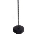 Tire Conversion Technologies TCT Octagon Sign Base 60 Lbs, W/ U-Channel Adaptor & 6' U-Channel Post SB-60-U-6